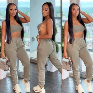 Nibber Sport Women Fitness Two Piece Set Streetwear Loose Outfits