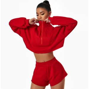 Newest Winter Sweater Yoga Set Workout Clothes for Women